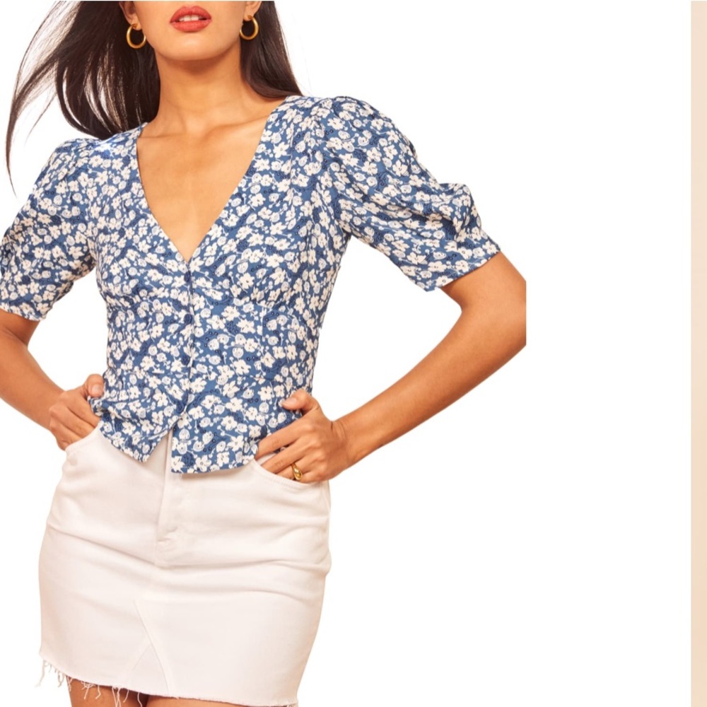 Reformation Madeline Top